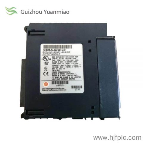 GE IC695ALG708 Analog Output Module, Advanced Control Solutions for Industrial Automation