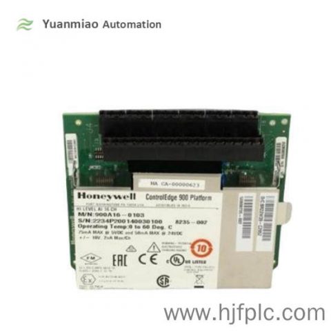 Honeywell HC900 Analog Input Module 900A16-0103, Industrial Control System Component